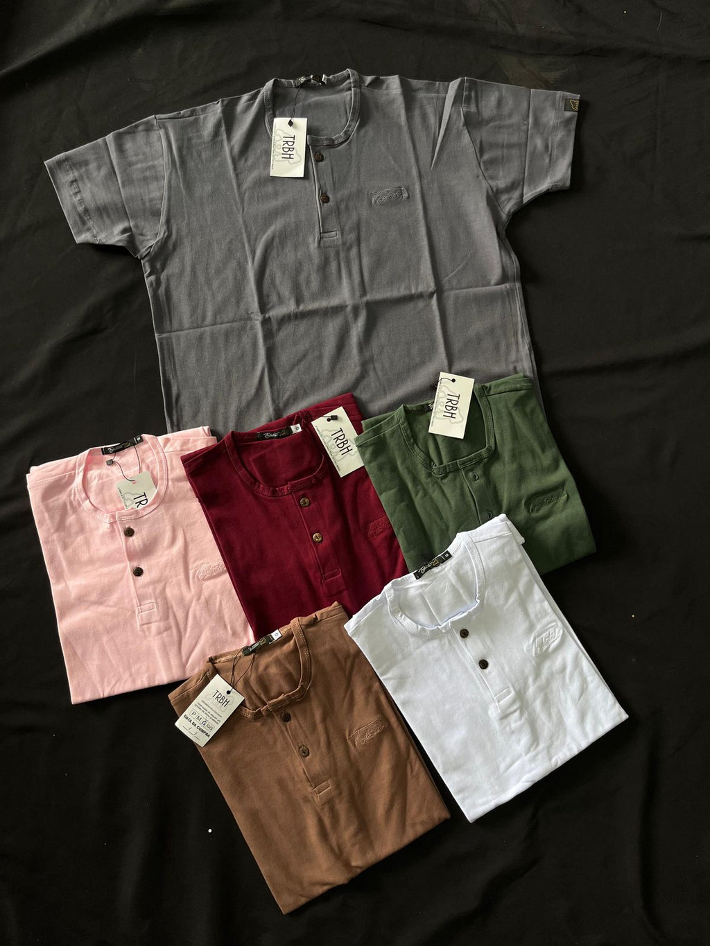 Camisa Masculina Trybuteha Henley Premium - Edição Limitada