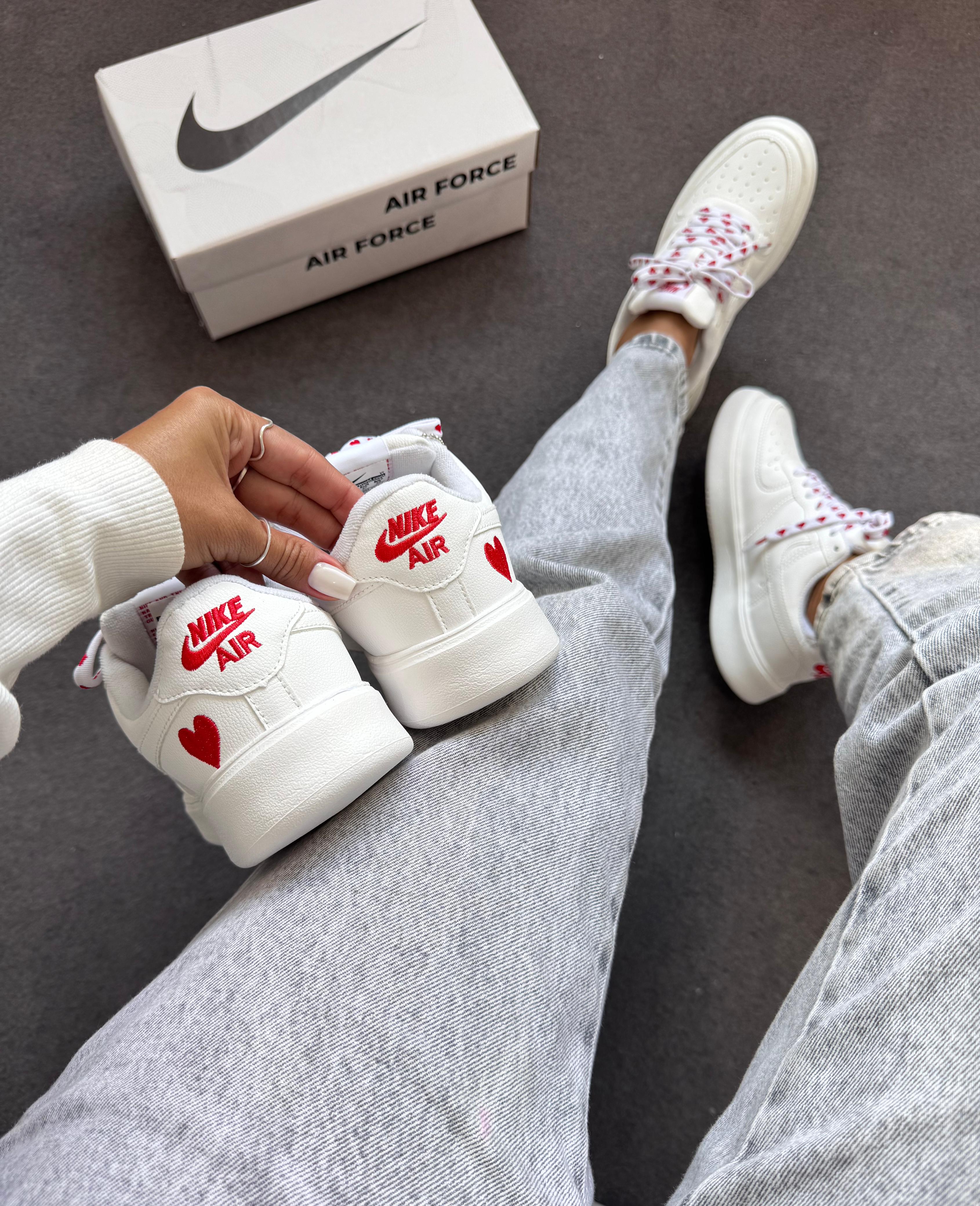 DropStreet Force 1 Branco Premium